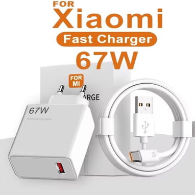 Cargadores + cable USB-C nuevos 67W Xiaomi 59424990 - Img 91620254