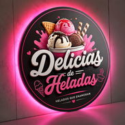 Cartel luminoso led heladera - Img 57126900