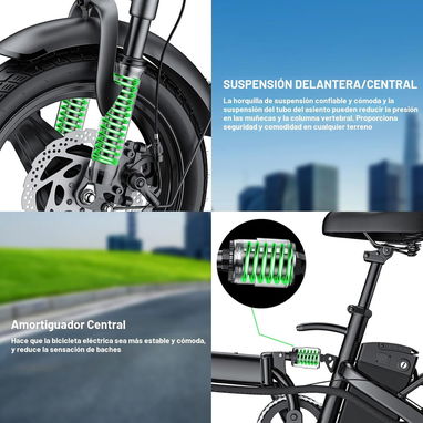 🚲 SE VENDE BICICLETA ELÉCTRICA LELEKUAI T1 PLEGABLE NUEVA EN SU CAJA USTED LA ABRE🚲 - Img 123051594