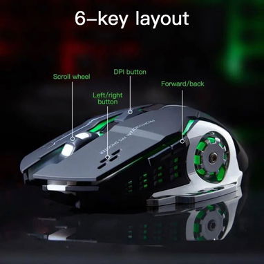 📞53884600.🎇 Mouse GAMER RGB inalámbrico: - DPI configurable🎇 Mensajería disponible.🚴 - Img 119427641