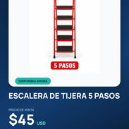 Escalera de tijera 5 pasos - Img 57718679