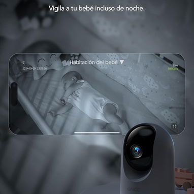Cámara de Vigilancia WiFi 2K – Control Total 355° PROFESIONAL - Img 126093142