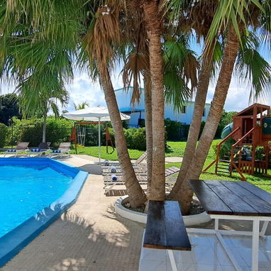 Piscina+Respaldo eléctrico⚡️+Parque Infantil+4cuartos+Tarara+Piscina+Playa a 100m🌊🔥 - 2/10