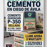 Cemento Guayacan de Calidad - P350 de Santo Domingo. Saco sellado - Img 57450545