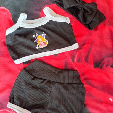 Conjunto de 3 piezas para las nenas 2-6 meses - 2/2