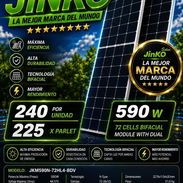 Paneles solares por unidad 240USD y por parlet 225 USD - Img 57131616