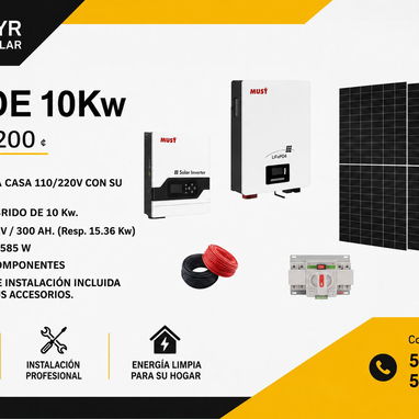 🔥🔥🔥LOS MEJORES PRECIOS DE TODA CUBA EN KIT SOLARES PROFESIONALES AQUI EN NUESTRA TIENDA "🔆YR Solar"  ✅El precio incl - 7/8