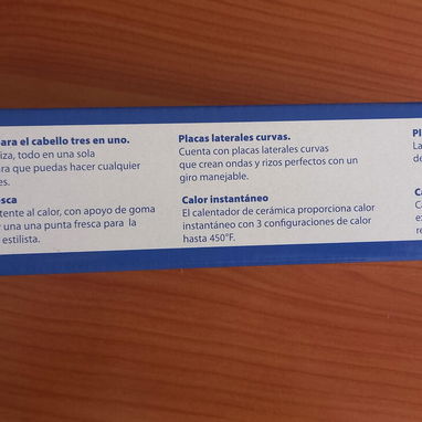 Royal Plancha RPC398 45W Iones Queratina 110V, Royal RPC398 Plancha Cerámica Iones 45W Cable 2m VPT# - 2/6