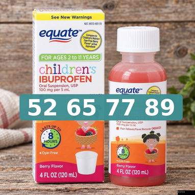 Ibuprofeno Equate Oral Suspension - 3/3