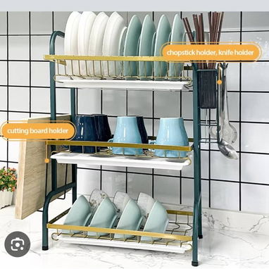 🧲Platero Escurridor de 3 Niveles / 35 usd🧲 - Img 120760688