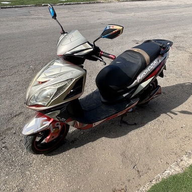 Moto electrica big shark 1 haciendo 40km - 2/2