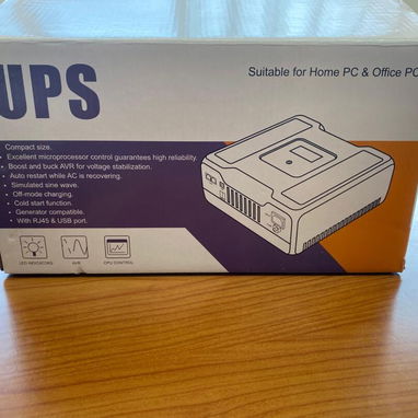🚧 BACKUP/UPS DE PC CON 12 TOMAS 1000VA 600W 🚧 - Img 111620757