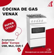 COCINA GAS HORNO VENAX ♨️SÚPER OFERTA♨️ - Img 49676431