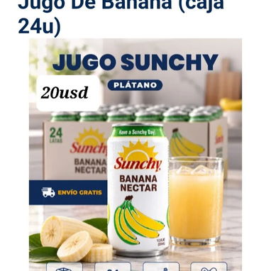 Cajas De Jugo Sunchy - 3/6