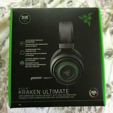 🎧 RAZER KRAKEN ULTIMATE RGB – GAMING PREMIUM Sonido envolvente 7.1 - Img 125177800