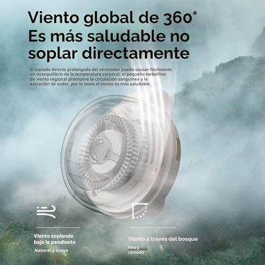 Mini Ventilador portátil con clip, Nuevo - 5/9