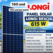 Paneles solares Longi d 615W - Img 58297914