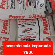 Cemento cola importado y nacional - Img 45895381