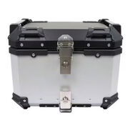 🏍️ ¡BAÚL TRASERO DE ALUMINIO IMPERMEABLE PARA MOTOCICLETA! 🏍️ - Img 56172166
