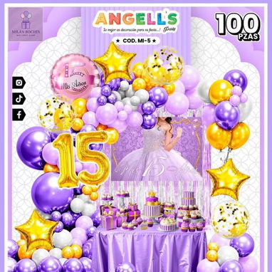 Decoraciones para cumpleaños, Baby Shower, graduación, bodas, de todo ... - Img 122627874