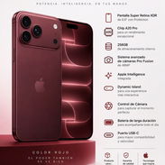 iPhone 18 Pro Max Rojo 256GB | Apple Intelligence | Triple Cámara Pro | Nuevo - Img 58246108