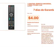 Control Universal RM-L1388 de 1.00 lb: Precisión de Señal a Larga Distancia VPT#-0347 - Img 55667511