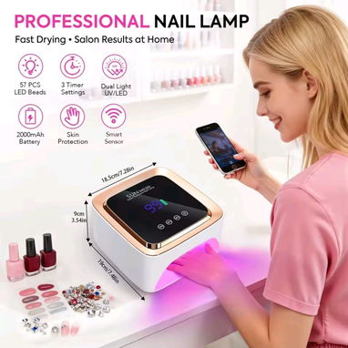 ✨ ¡LÁMPARAS PROFESIONALES UV RECARGABLES SUN S40 MAX! ✨ - 3/6