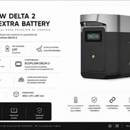 ¿Tu EcoFlow se queda corta? Dale el doble de vida. Vendo batería auxiliar Delta 2 🌞 🔋 1024 Wh – LiFePO4. ✨ Garantía d - Img 56469472