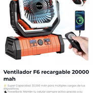 Ventilador F6 recargable - Img 57065999