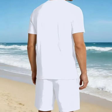 Conjuntos de shorts y pullover blanco de hombre - Img 125463993