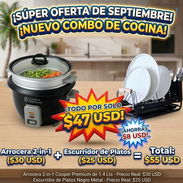 Arrocera, escurridor de plato cocina hogar platos cuchara - Img 57193556