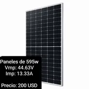 Panel solar de 595w, mensajería incluida en gerona, arletyisla 💯 - Img 57571459