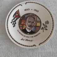 Plato coleccionable José Marti - Img 55594197