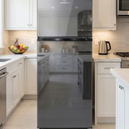 REFRIGERADOR LEMAX DE 7.5 PIES CONGELACION SECA COLOR NEGRO EFECTO ESPEJO 350  USD - Img 55891210