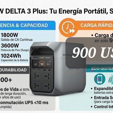 Ecoflows con y sin paneles y kits solares - 4/10