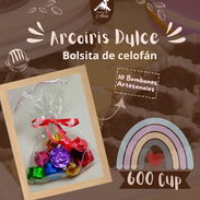 Bolsa de celofan con bombones empapelados 🌈 - Img 54399841