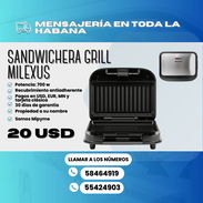 🥪 SANDWICHERA GRILL MILEXUS 🥪 💰 Precio: $20 - Img 55553805