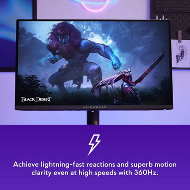 * MENSAJERIA INCLUIDA Monitor Gamer OLED 360Hz Alienware QD-OLED 26.7" - 2/5