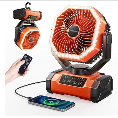 VENTILADOR RECARGABLE F6,  20000 mAh HASTA 64 HORAS WASSP +1 7862384808 - Img 126569059