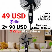 Ventilador recargables - Img 55729683