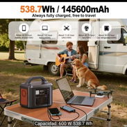 Estaciones de energía SBAOH 600W - $350 USD (Ecoflow equivalente) - Img 57238103