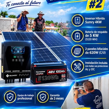 💥Instalación de kit solares 💯👌 - 2/4