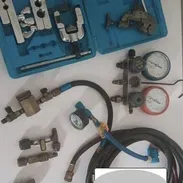 Combo de refrigeración: Manómetros, juego de virolas, adaptadores y más - Img 57023543