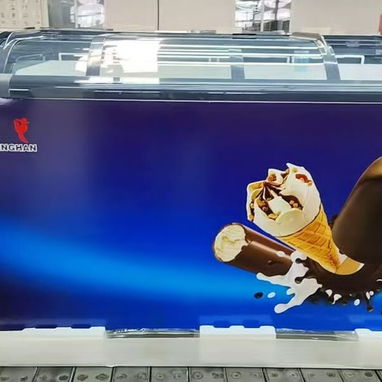 Exhibidora horizontal Jinghan de 13.5 pies - 3/4