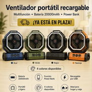Ventilador portátil recargable F6 - Img 57109128