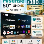 SMART TV HISENSE 50 pulgadas 4K UHD Google TV - Img 56406816