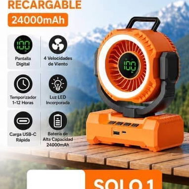Venta de ventiladores recargables - Img 126005081