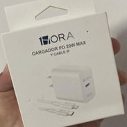 CARGADOR TIPO C, 20 W CARGA RÁPIDA Y CABLE IPHONE ENTRADA C CARGA RÁPIDA Y TRANSFIERE DATOS MIDE 1 METRO (MARCA 1HORA) - Img 53373264