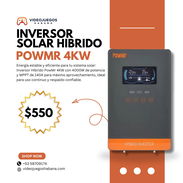 Inversor Solar Híbrido PowMr 4KW 24V - Img 54880118