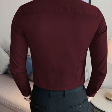 (X)  Camisa unicolor con botón  $21.62 - 2/3